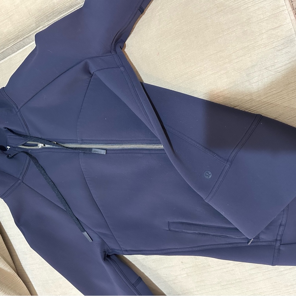 Lululemon Navy scuba zip up - Picture 2 of 7